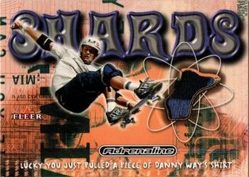2000 Fleer Adrenaline - Shards Event-Used #NNO Danny Way Front